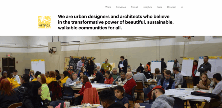 Opticos Design: Transforming Urban Spaces into Sustainable Communities