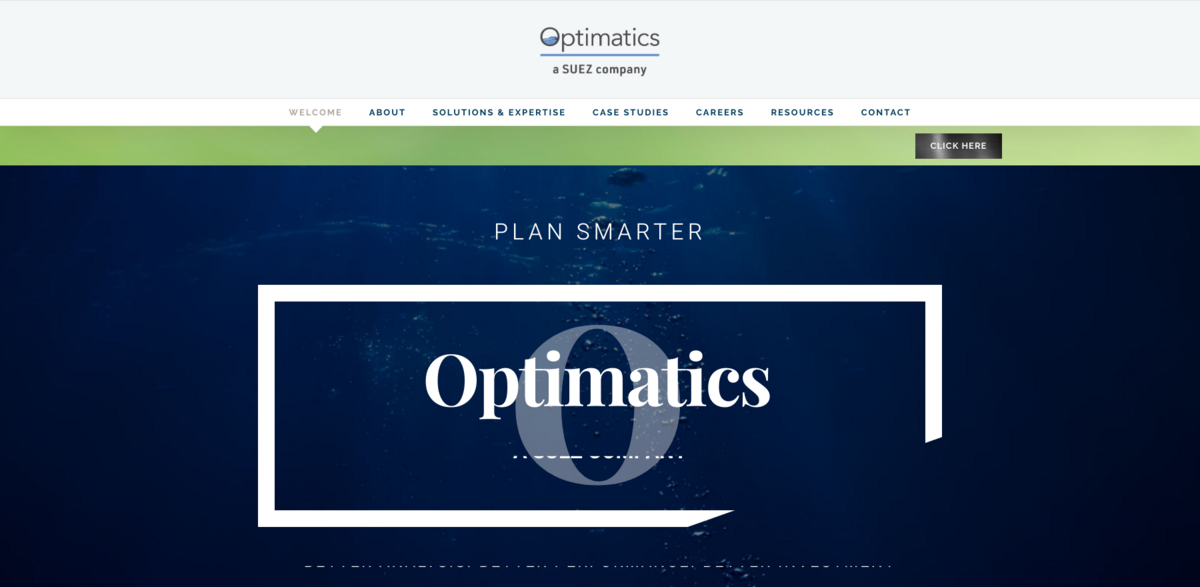 Optimatics infrastructure analytics