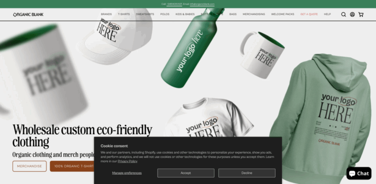 Organic Blank: Eco-Friendly Clothing for Sustainable Style