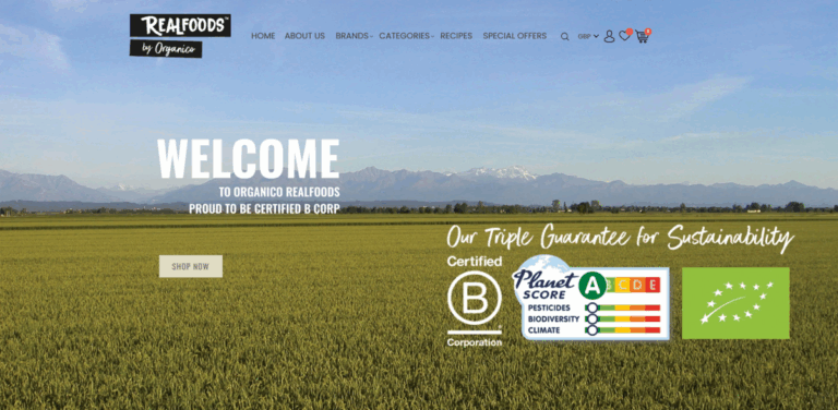 Organico Realfoods: Committed to Sustainable and Ethical Food Practices