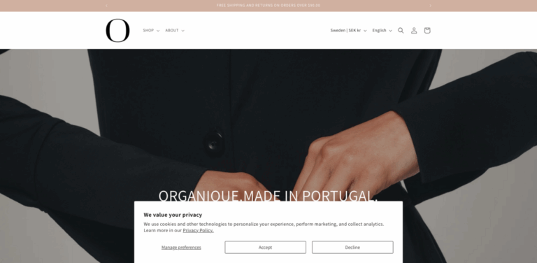 Organique: Sustainable Fashion for a Conscious Lifestyle