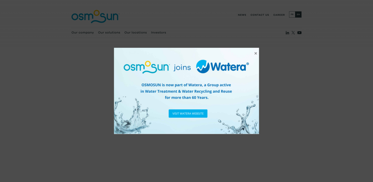 OSMOSUN water treatment