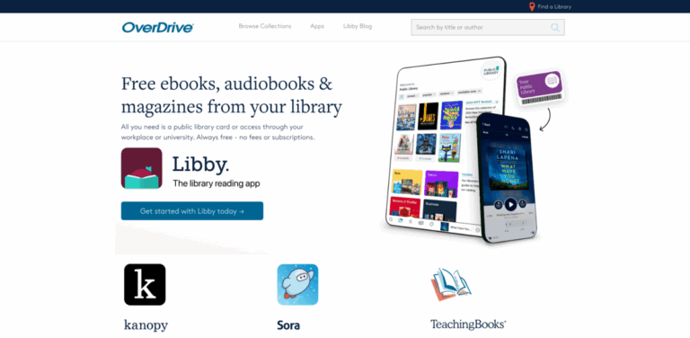 OverDrive: Your Gateway to Free Digital Content Through Libraries