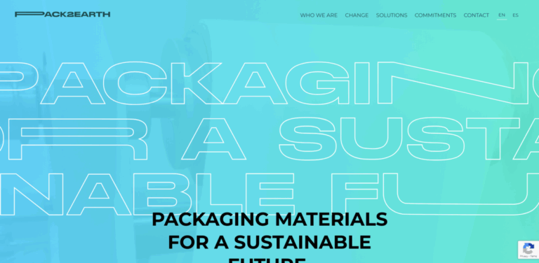 Pack2Earth: Sustainable Packaging Solutions for a Greener Future