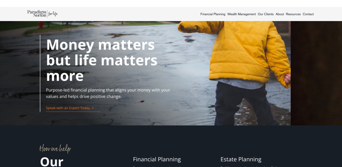 values-led financial planning