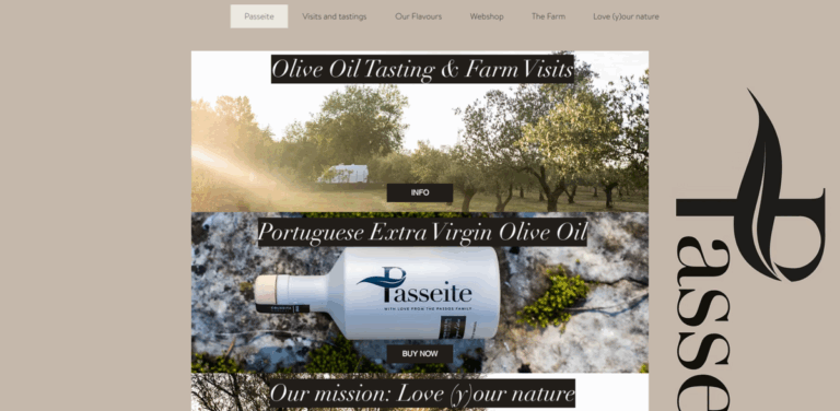 Passeite: Experience Authentic Portuguese Extra Virgin Olive Oil