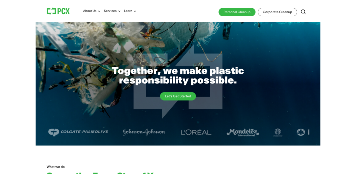 PCX Plastic Responsibility Project