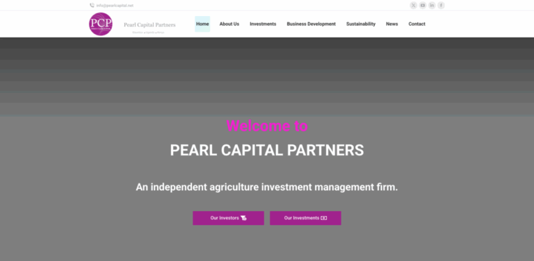Pearl Capital Partners: Driving Sustainable Growth in East African Agribusiness