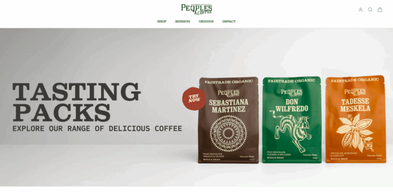 Peoples Coffee: Ethical Sourcing of Organic Coffee for a Better Tomorrow