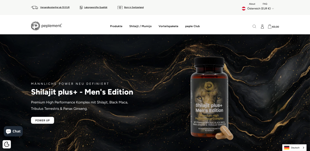 PEPLEMENT supplements