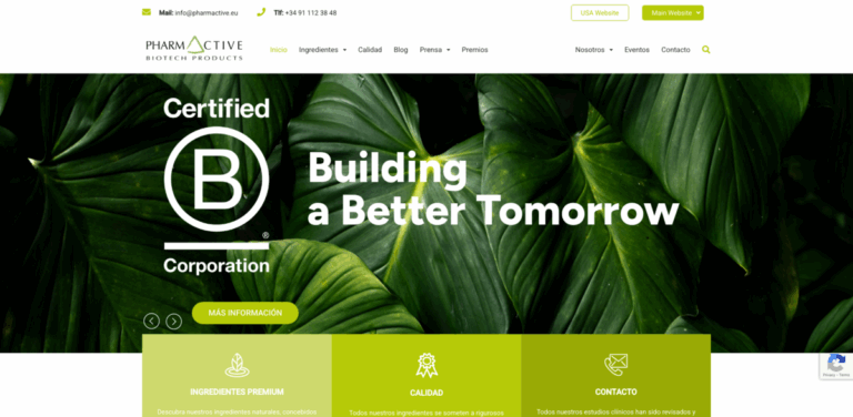 Pharmactive Biotech Products: Innovating Natural Health Ingredients for Wellness