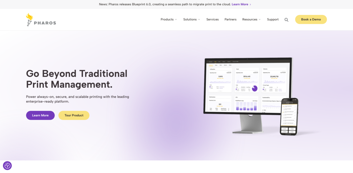 Pharos print management