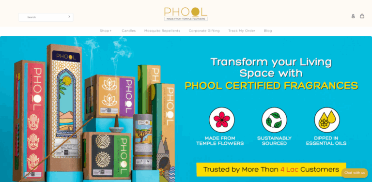 Phool: Transforming Temple Flowers into Sustainable Products