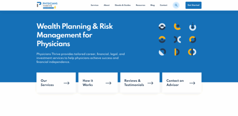 Physicians Thrive: Comprehensive Support for Physicians’ Career and Financial Success