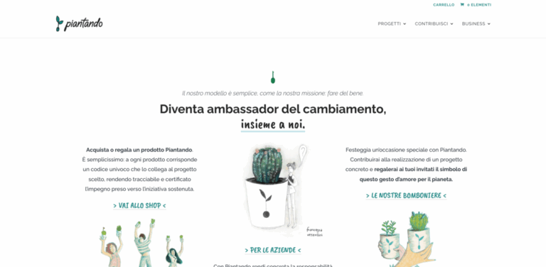 Piantando: Empowering Global Change Through Sustainable Projects