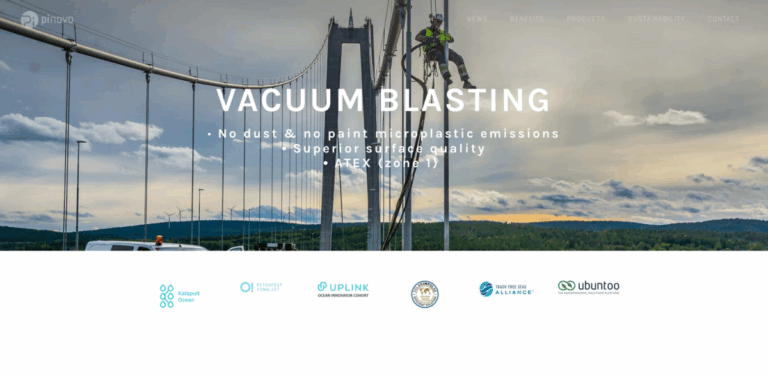 Pinovo AS: Innovating Clean Blasting Technology for Sustainable Surface Preparation