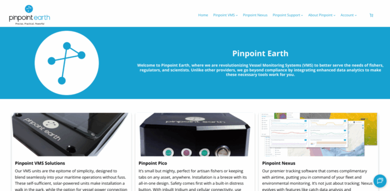 PinPoint Earth: Advanced Vessel Monitoring Systems for Sustainable Fishing