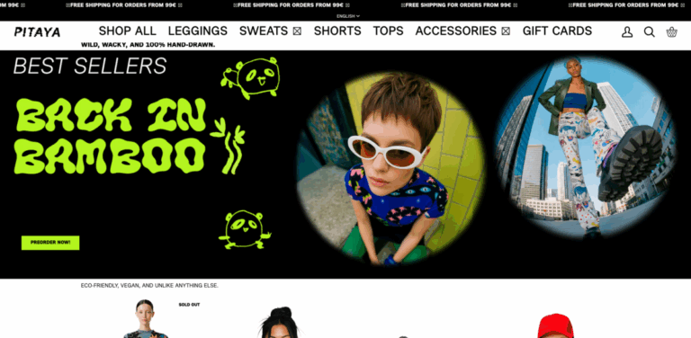 Pitaya: Unique Hand-Drawn Eco-Friendly Fashion for Every Style