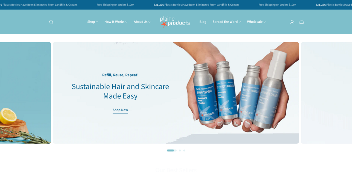 sustainable personal care