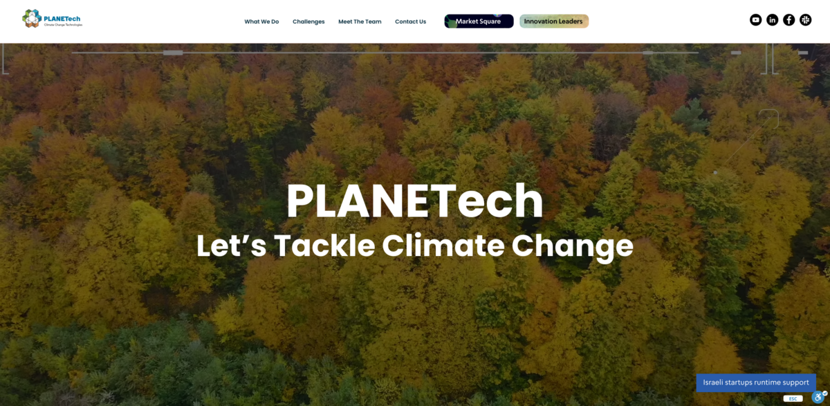 PLANETech climate tech innovation