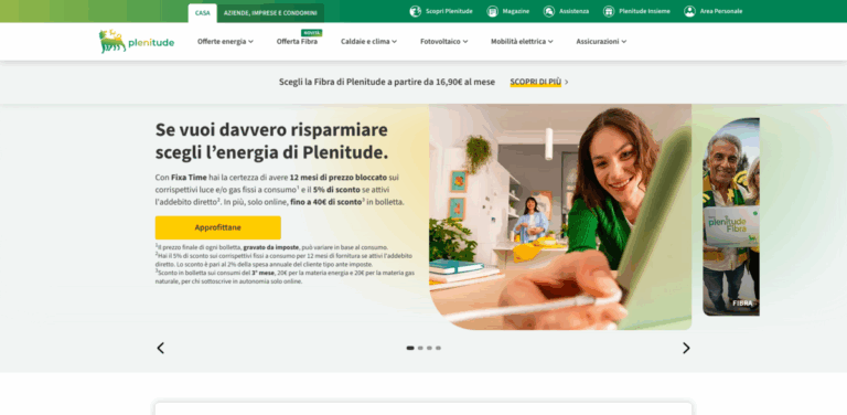 Plenitude: Your Comprehensive Energy Provider for a Sustainable Future