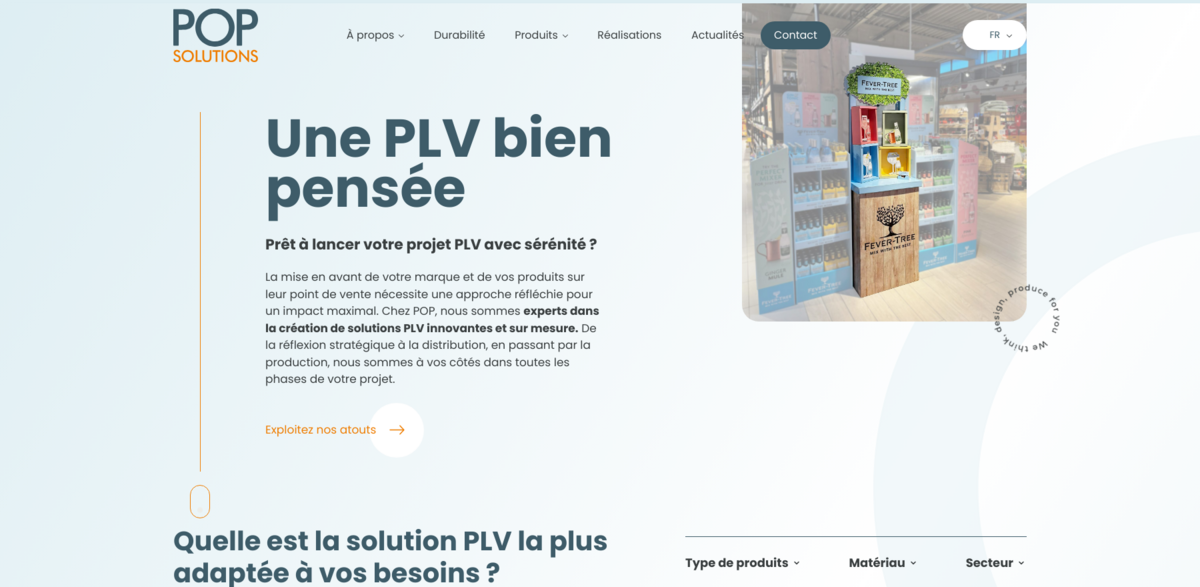 POP Solutions POS displays