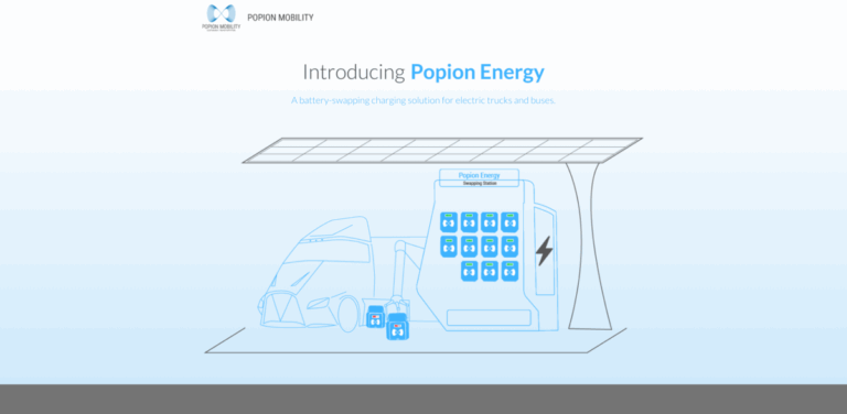 Popion Energy: Innovative Battery-Swapping Solution for Electric Fleets