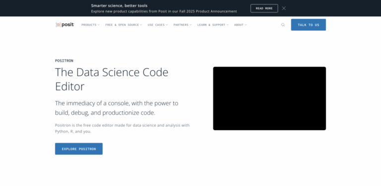 Posit: Empowering Data Scientists with Centralized Management and Open-Source Tools
