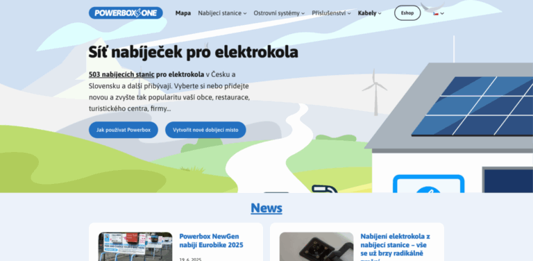 Powerbox: Outdoor Charging Stations for E-Bikes and Scooters