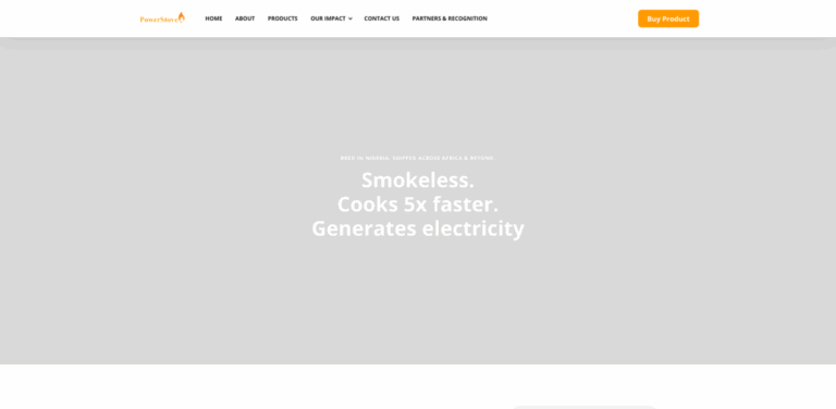 Powerstove: A Clean Cook Stove That Empowers Communities and Protects the Environment