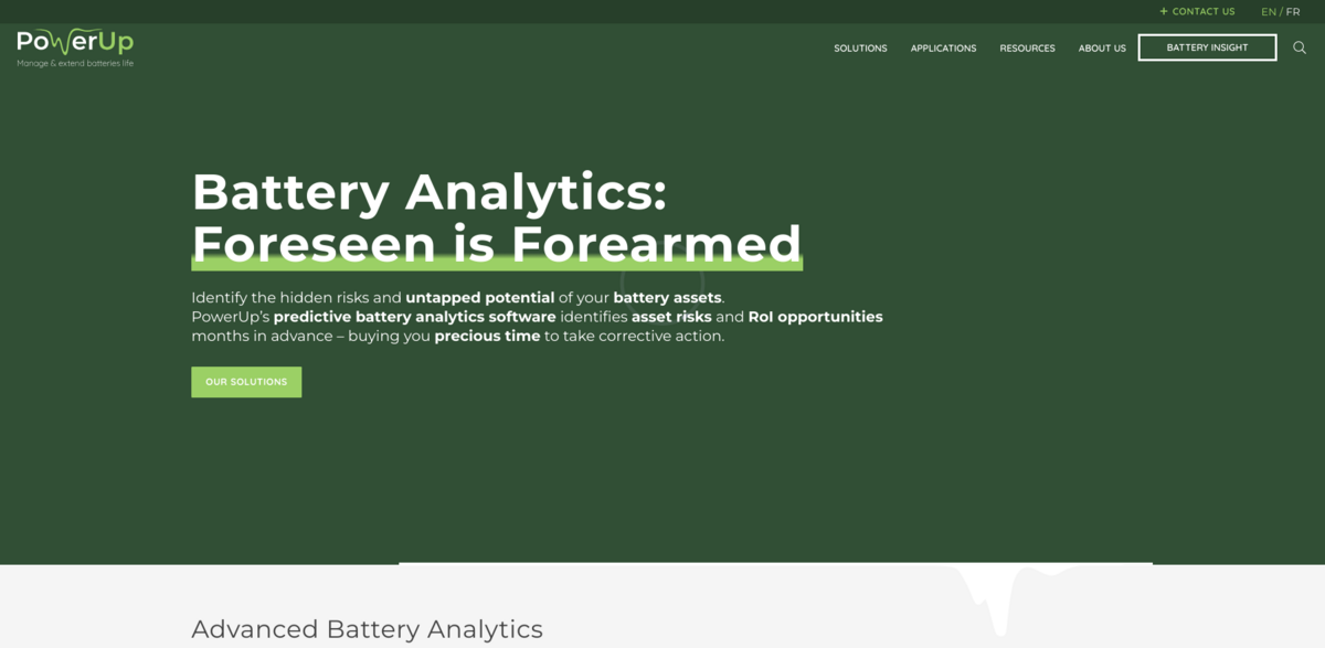 PowerUp Advanced Battery Analytics
