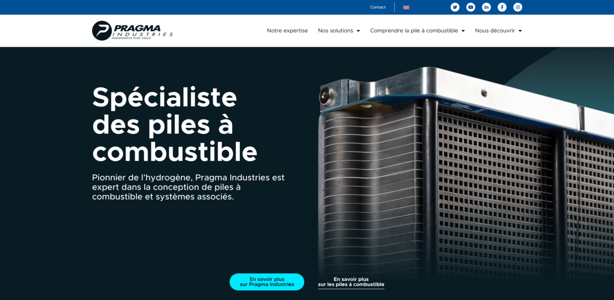 Pragma Industries hydrogen fuel cells