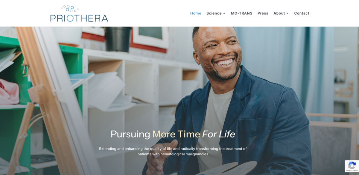 Priothera blood cancer treatment