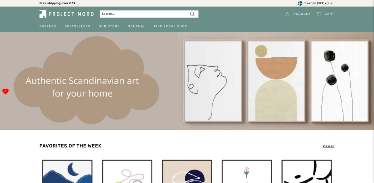 sustainable Nordic art