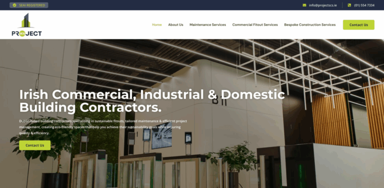 Project SCS: Your Partner for Sustainable Commercial Fitouts and Construction