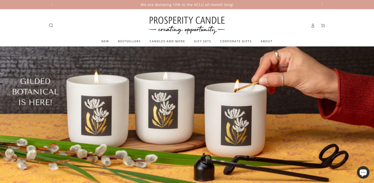Prosperity Candle