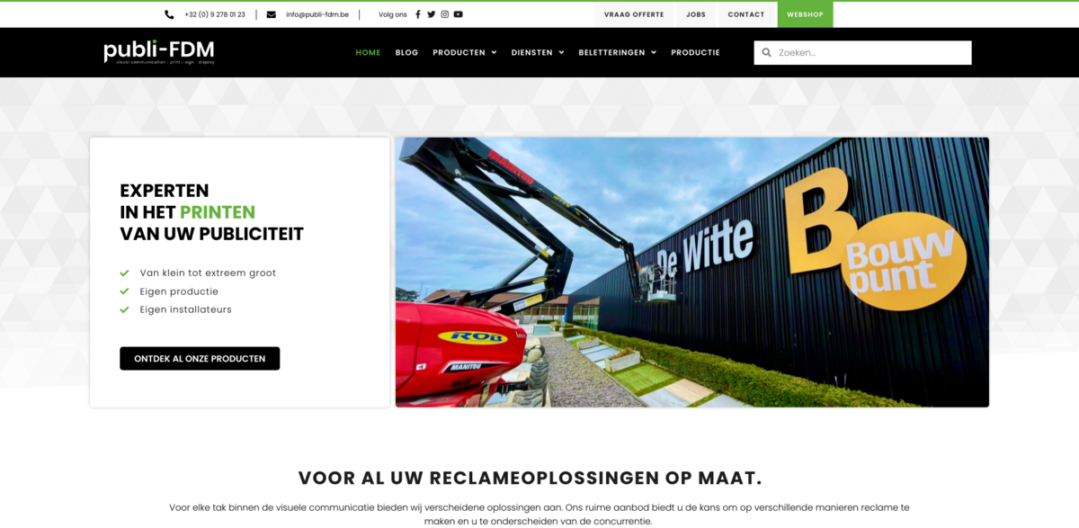 Publi-FDM visual marketing