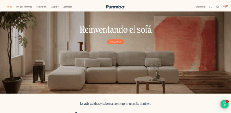 Pummba: Customizable Modular Sofas for Every Lifestyle