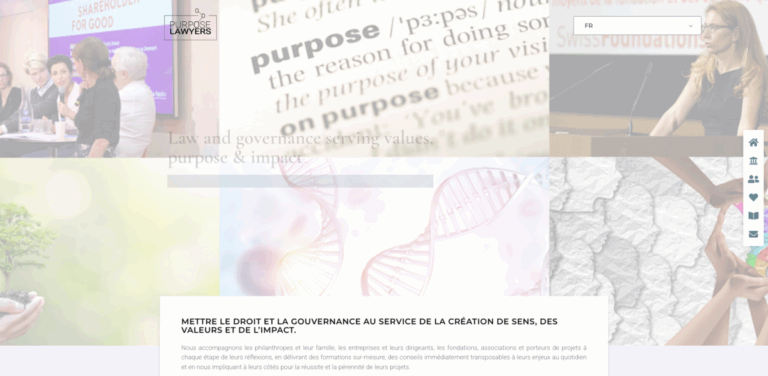 Purpose Lawyers: Tailored Legal Support for Philanthropy and Social Impact