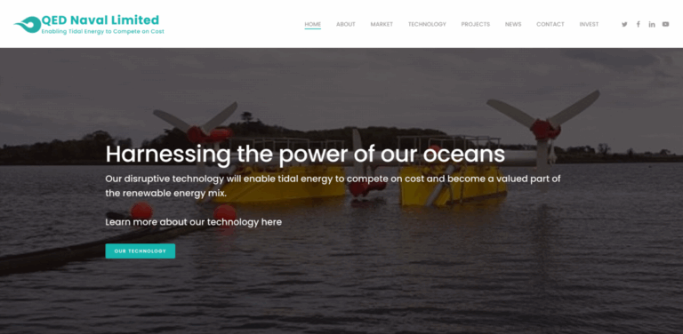 QED Naval: Transforming Tidal Energy with Innovative Solutions