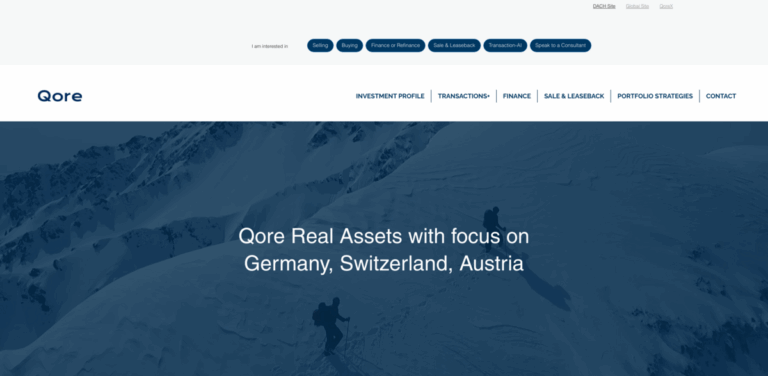 Qore Real Assets: Strategic Real Estate Investment in Europe