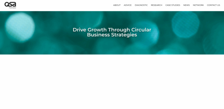 QSA Partners: Transforming Sustainability into Profit with Circular Business Models