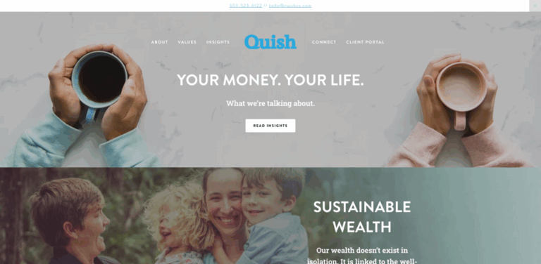 Quish: Sustainable Wealth Management for a Better Future