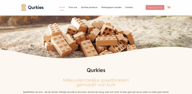 Qurkies: Eco-Friendly Cork Building Blocks for Creative Play