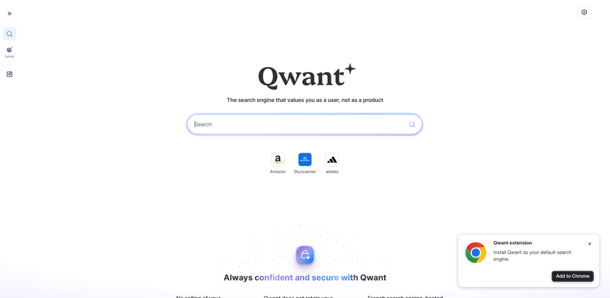 Qwant search engine