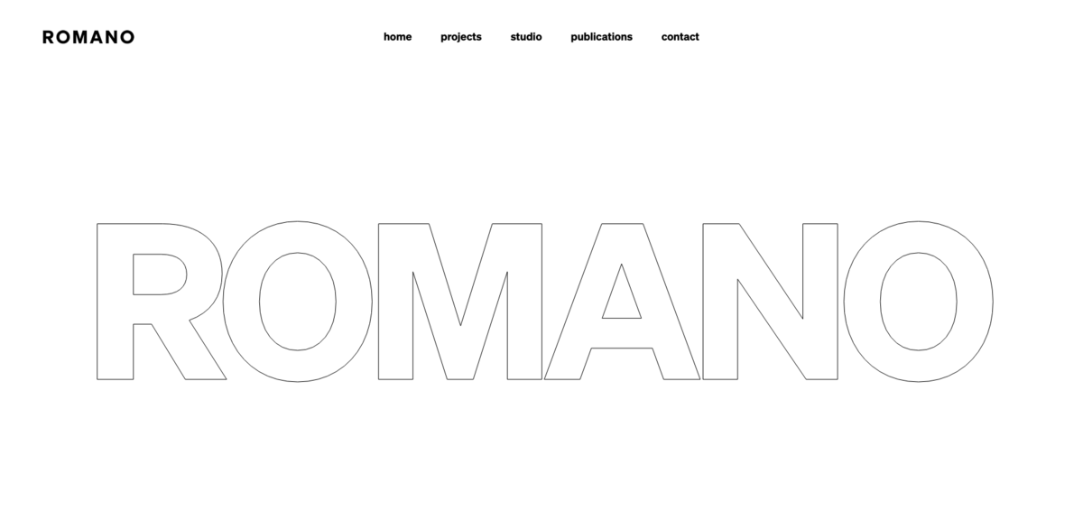 R O M A N O architectural projects