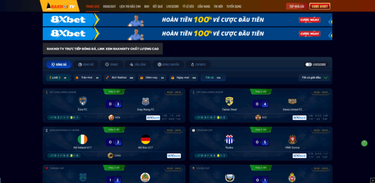 Ra Khoi TV: Your Free Destination for Live Football Streaming