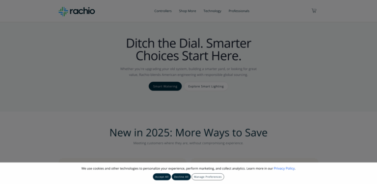 Rachio: Smart Watering Solutions for Sustainable Outdoor Spaces