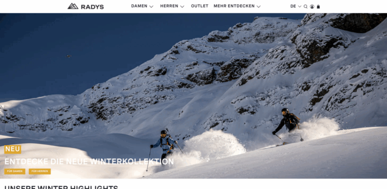 Radys Essential Mountain Wear: High-Quality Sustainable Clothing for Adventurers