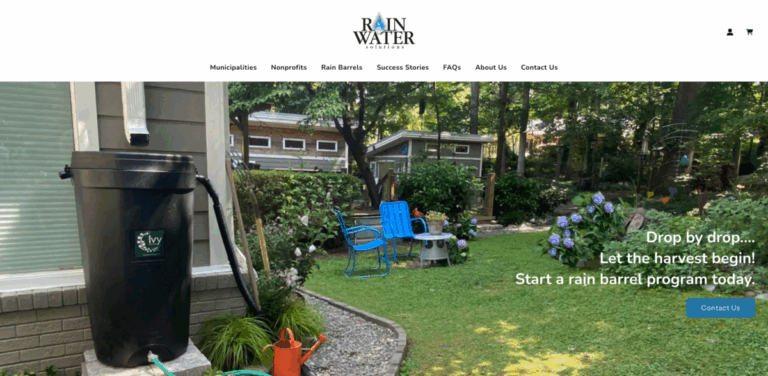 Rain Water Solutions: Affordable Rainwater Harvesting for Every Community